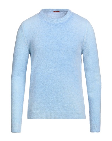 BARENA Pullover Celeste 100% Lana Merino