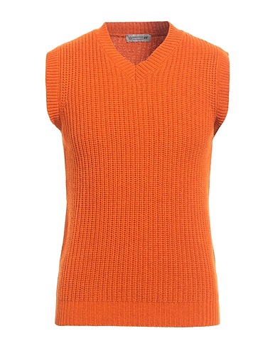 DANIELE ALESSANDRINI HOMME Pullover Arancione 70% Lana, 25% Poliammide, 5% Altre Fibre
