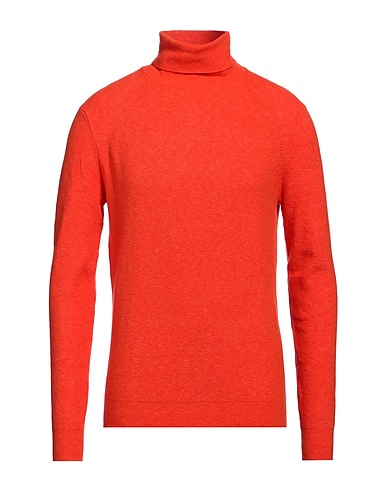 ANTONY MORATO Polo neck Orange 55% Polyamide, 32% Cotton, 10% Wool, 3% Elastane