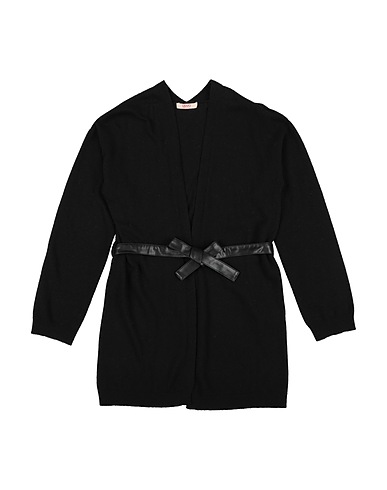 LIU •JO Strickjacke Schwarz 33% Viskose, 23% Polyamid, 20% Baumwolle, 20% Wolle, 4% Kaschmir