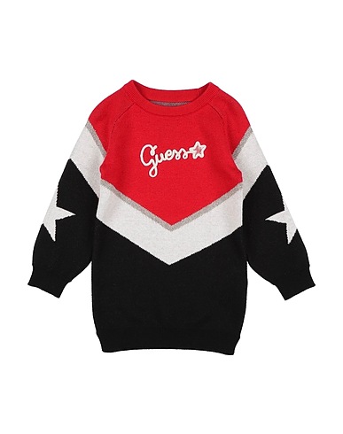 GUESS Sweater ROSSO 36% Cotton, 36% Viscose, 20% Polyamide, 5% Polyester, 3% Metallic fiber