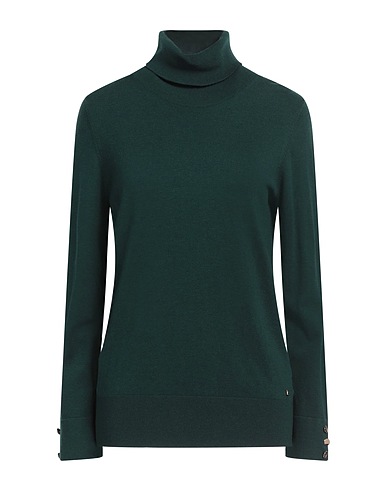 KOCCA Turtleneck Dark green 43% Viscose, 42% Polyamide, 12% Wool, 3% Elastane