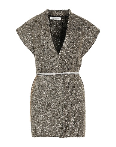 TRASH & LUXURY Cardigan Gold 35% Polyamide, 35% Acrylic, 30% Polyester