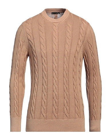 +39 MASQ Jumper Camel 100% Cotton