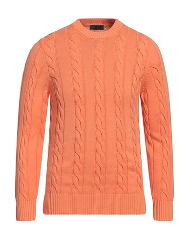 +39 MASQ Sweater Orange 100% Cotton