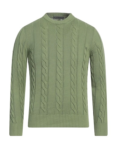+39 MASQ Jumper Military green 100% Cotton