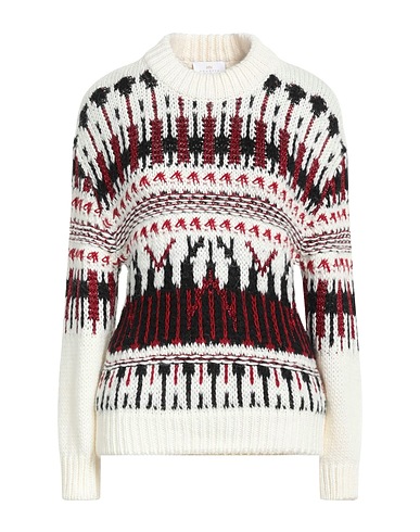 NENETTE Jumper White 75% Acrylic, 15% Wool, 10% Alpaca wool, Viscose, Polyester