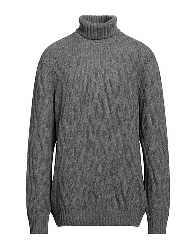 GRAN SASSO Turtleneck Lead 100% Virgin Wool