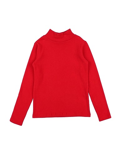 ILLUDIA Polo neck Red 67% Cotton, 30% Polyamide, 3% Elastane