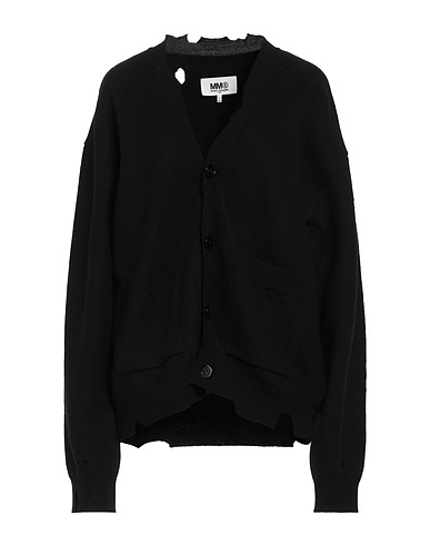 MM6 MAISON MARGIELA STRICKWAREN Schwarz 100% Wolle