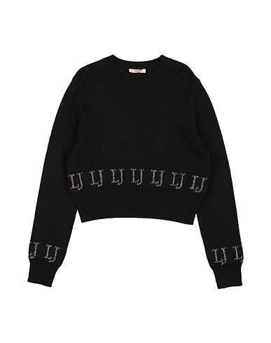 LIU •JO Pullover Schwarz 33% Viskose, 23% Polyamid, 20% Baumwolle, 20% Wolle, 4% Kaschmir