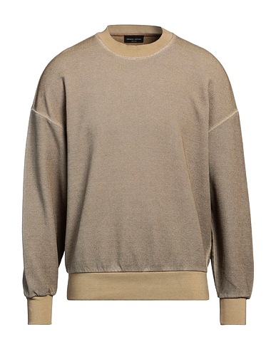 ROBERTO COLLINA Sweater Khaki 100% Cotton