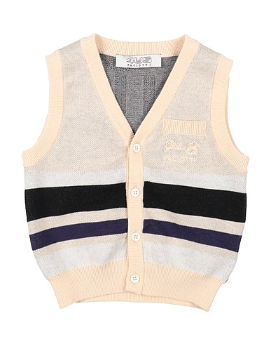 PACIOTTI 4US Cardigan Beige 100% Cotton