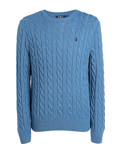 POLO RALPH LAUREN プルオーバー ブルーグレー コットン 100%