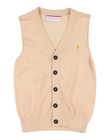 PACIOTTI Cardigan Sand 60% Cotton, 40% Rayon