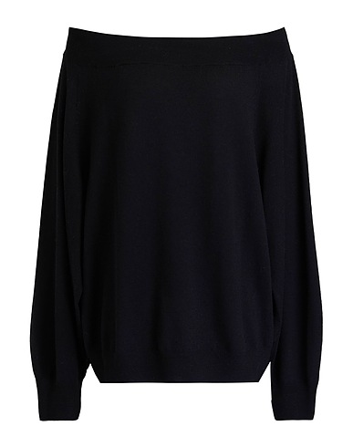 NUDE Sweater Black 100% Virgin Wool