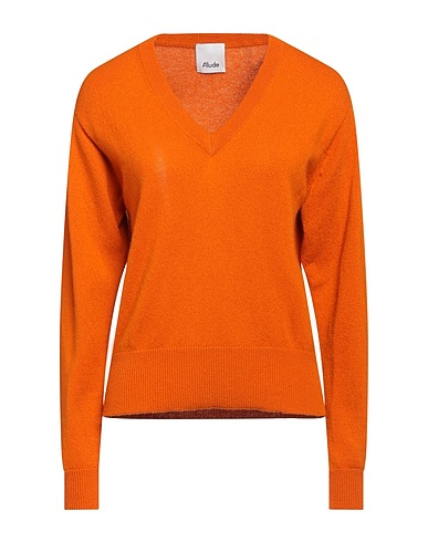 ALLUDE Cashmere jumper Rust 100% Cashmere