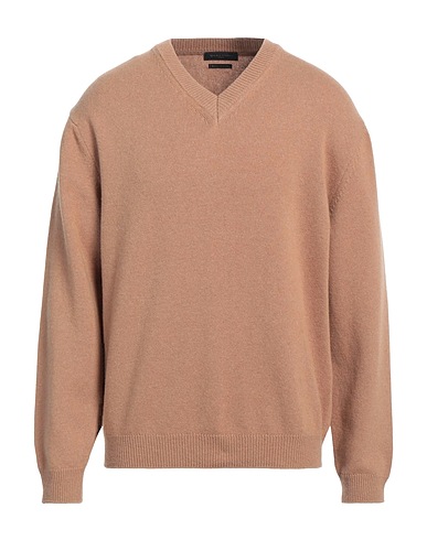 DANIELE FIESOLI Sweater Camel 90% Wool, 10% Cashmere