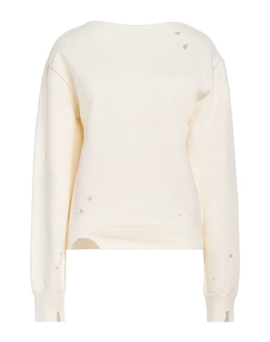 MM6 MAISON MARGIELA Pullover Elfenbein 100% Wolle