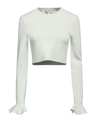 JW ANDERSON Jumper Light green 77% Viscose, 17% Polyester, 5% Polyamide, 1% Elastane