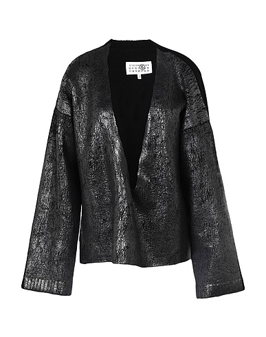 MM6 MAISON MARGIELA Jumper Black 50% Acrylic, 31% Polyamide, 12% Wool, 5% Alpaca wool, 2% Elastane