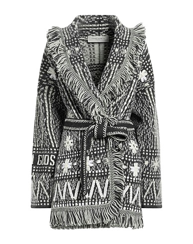 GOLDEN GOOSE Cardigan Lead 50% Alpaca wool, 50% Virgin Wool, Cotton