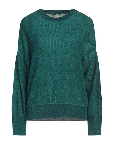 MOMONÍ Sweater Emerald green 90% Merino Wool, 10% Polyamide, Mohair wool