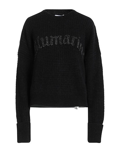 BLUMARINE Jumper Black 45% Alpaca wool, 25% Polyamide, 16% Wool, 11% Virgin Wool, 3% Elastane