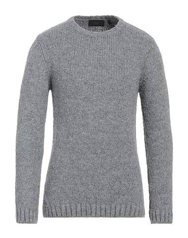 GIANNI LUPO Pullover Grigio 67% Acrilico, 10% Lana, 10% Viscosa, 8% Fibre sintetiche, 5% Lana di alpaca