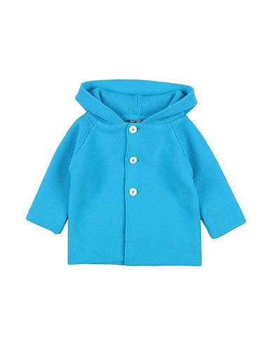 LITTLE BEAR Coat Azure 100% Virgin Wool