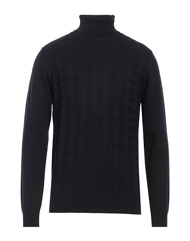 ANTONY MORATO Polo neck Midnight blue 90% Cotton, 10% Wool