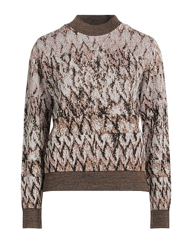 KOCCA Turtleneck Light brown 45% Acrylic, 32% Viscose, 15% Wool, 5% Polyamide, 3% Polyester