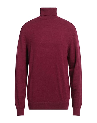 BARBATI Polo neck Garnet 40% Wool, 20% Cotton, 20% Viscose, 10% Polyamide, 10% Cashmere