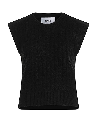 SILVIAN HEACH Maglia Gilet Nero 79% Acrilico, 13% Nylon, 8% Poliestere