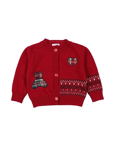 LE BEBÉ Cardigan Red 45% Viscose, 25% Polyamide, 25% Merino Wool, 5% Cashmere