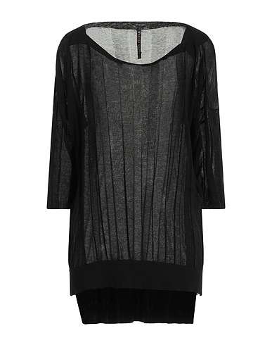 MANILA GRACE Jumper Black 100% Cotton