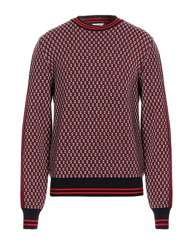 BALMAIN Jumper Red 100% Wool, Polyamide