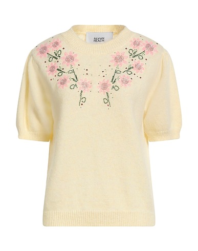 SILVIAN HEACH Jumper Ivory 49% Polyamide, 28% Polyester, 19% Acrylic, 4% Wool