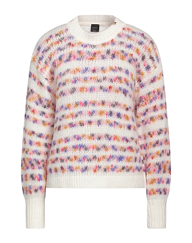 PINKO Sweater White 60% Acrylic, 14% Polyamide, 10% Polyester, 9% Wool, 7% Viscose