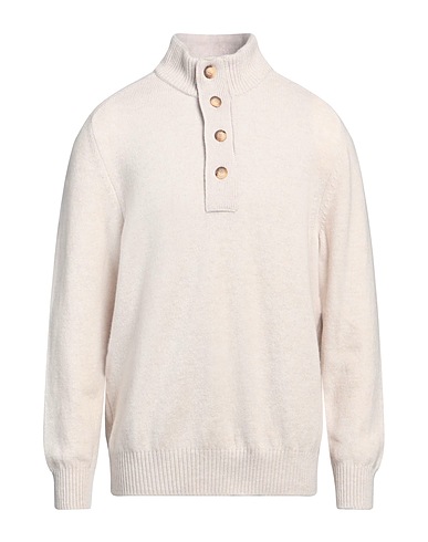GRAN SASSO Turtleneck Ivory 100% Virgin Wool