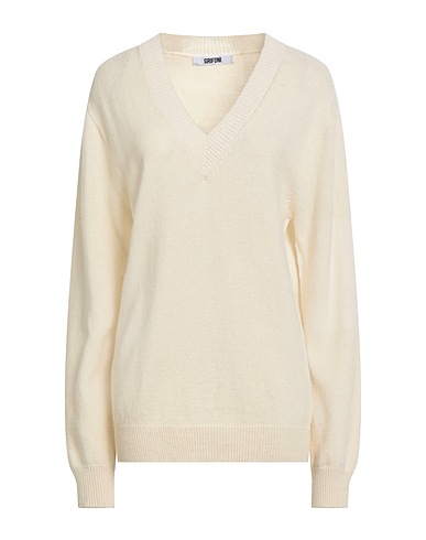 GRIFONI Cashmere jumper Cream 100% Cashmere