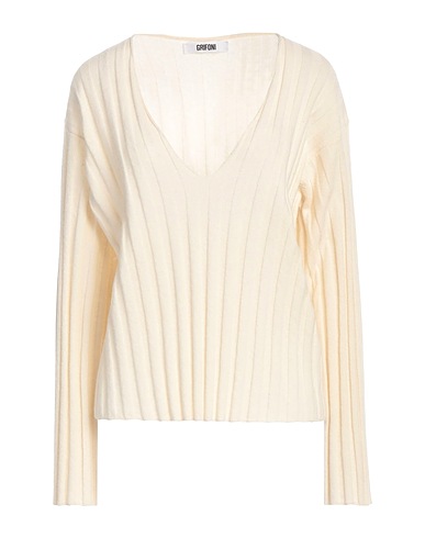 GRIFONI Jumper Cream 100% Virgin Wool