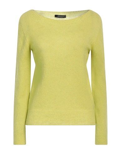 ARAGONA Cashmere jumper Lime green 100% Cashmere