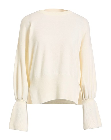 FABIANA FILIPPI Pullover Avorio 75% Lana Vergine, 15% Seta, 10% Cachemire