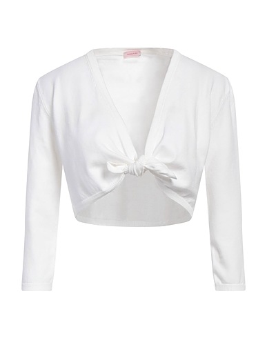 ROSSOPURO Shrug White 70% Cotton, 30% Polyester