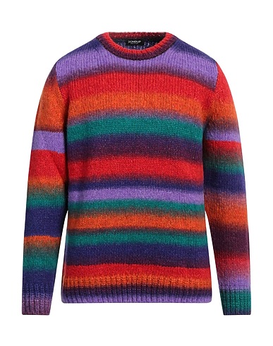 DONDUP Jumper Purple 32% Wool, 32% Acrylic, 20% Polyamide, 16% Alpaca wool