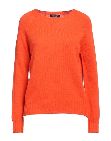 ARAGONA Pullover Arancione 85% Lana, 15% Cachemire
