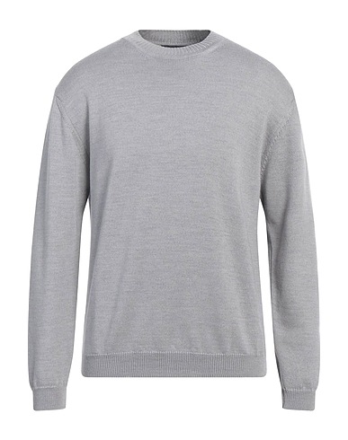 DANIELE FIESOLI Jumper Grey 100% Merino Wool