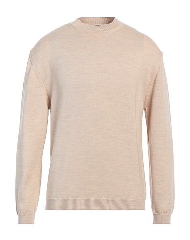 DANIELE FIESOLI Jumper Beige 100% Merino Wool