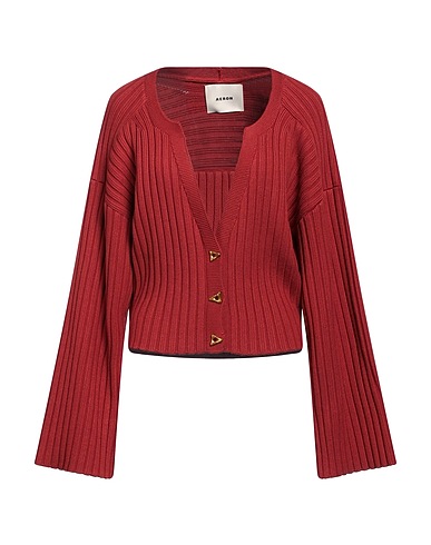 AERON Cardigan Rust 72% Viscose, 28% Polyester